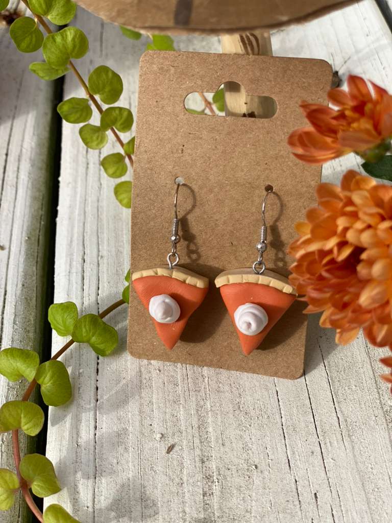 Pumpkin Pie Earrings