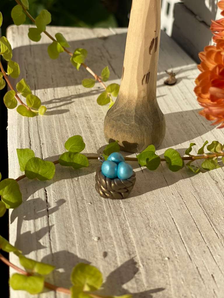 Bird's Nest Charm