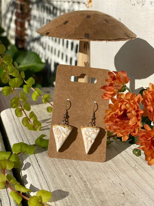 Lemon Meringue Pie Earrings